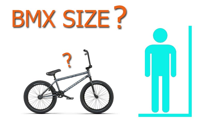 Bmx bike hot sale measurements